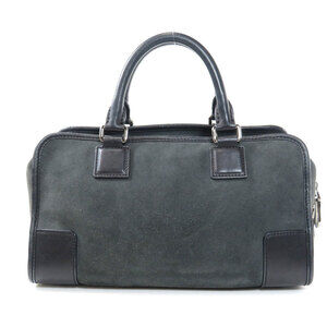 Loewe suede Amazona Leather handbag